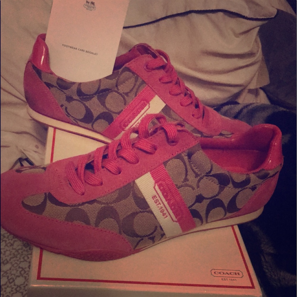 Coach tennis shoes
